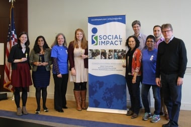 impact award winners at S.I.