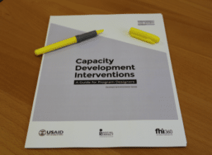 Capacity Development Interventions