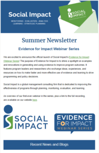 Preview of the Summer Newsletter for 2022