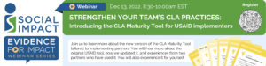 Strengthen Your Team’s CLA Practices: Introducing the CLA Maturity Tool for USAID Implementers